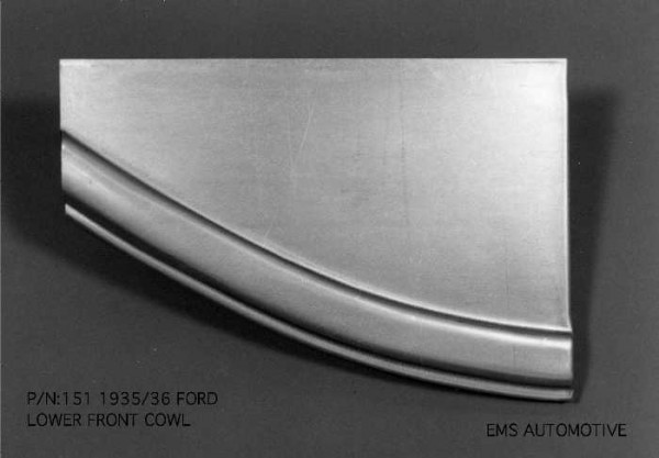 LOWER FRONT COWL LOWER FRONT COWL